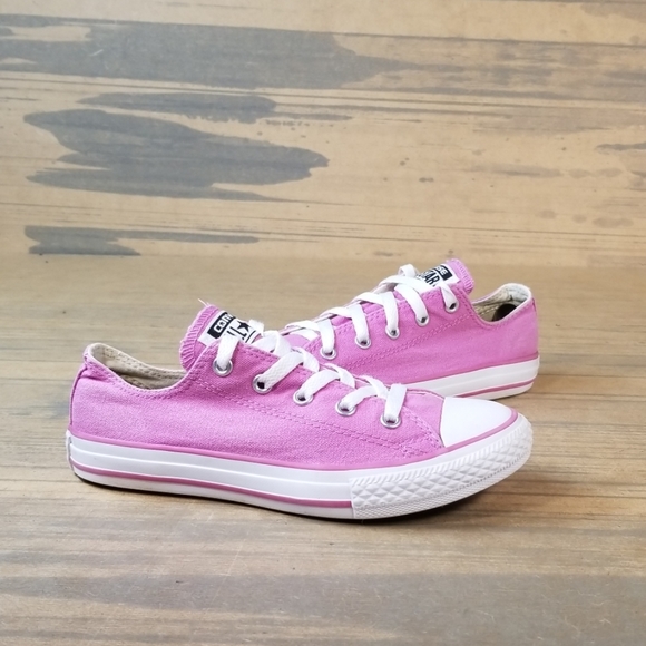 ***SOLD***Converse All Star Low Top Pink Sneakers - Picture 5 of 8
